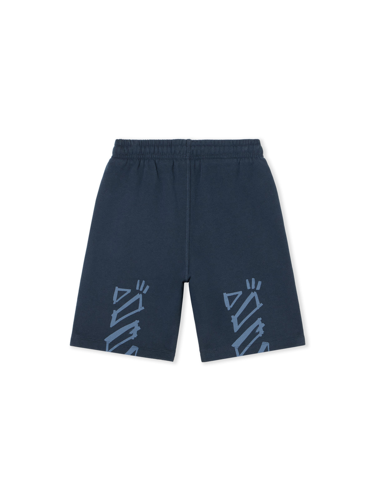 Diagonal Marker Sweatshort