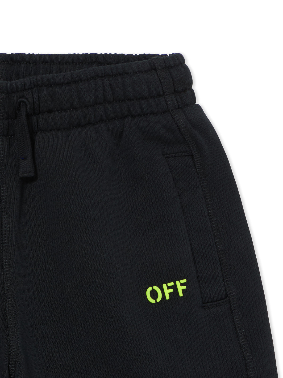 OFF WHITE Off Diagonal Sweatshorts BLACK 44BCI001S26F002