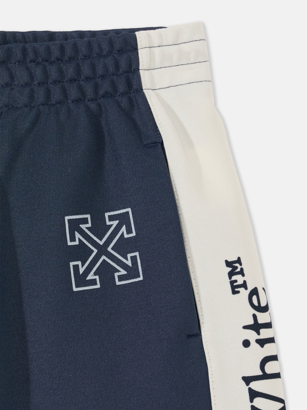 OFF WHITE Arrow Track Shorts BLUE NIGHTS 44BCL003F26F001