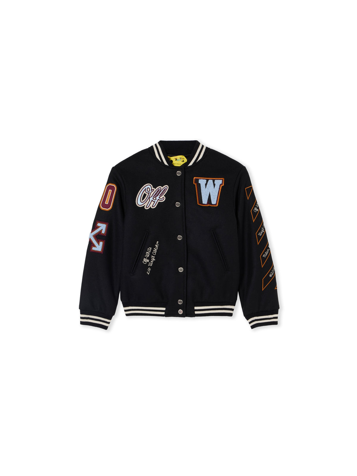 Off-White Patch Varsity Jacket