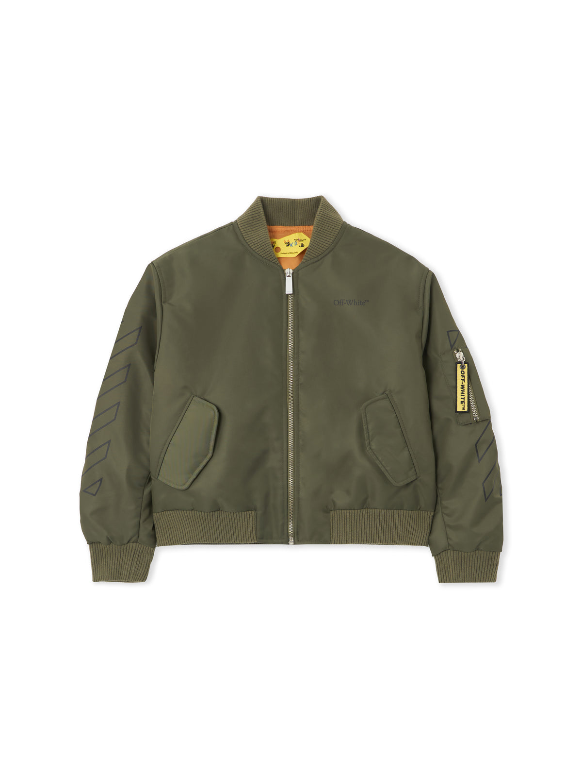 Bookish Diagonal Bomber Jacket