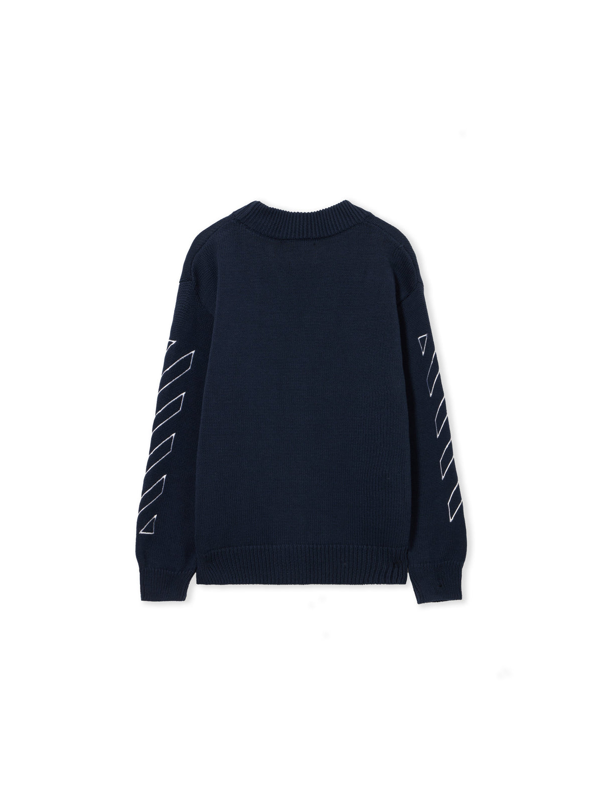 Arrow Diagonal Knit Cardigan