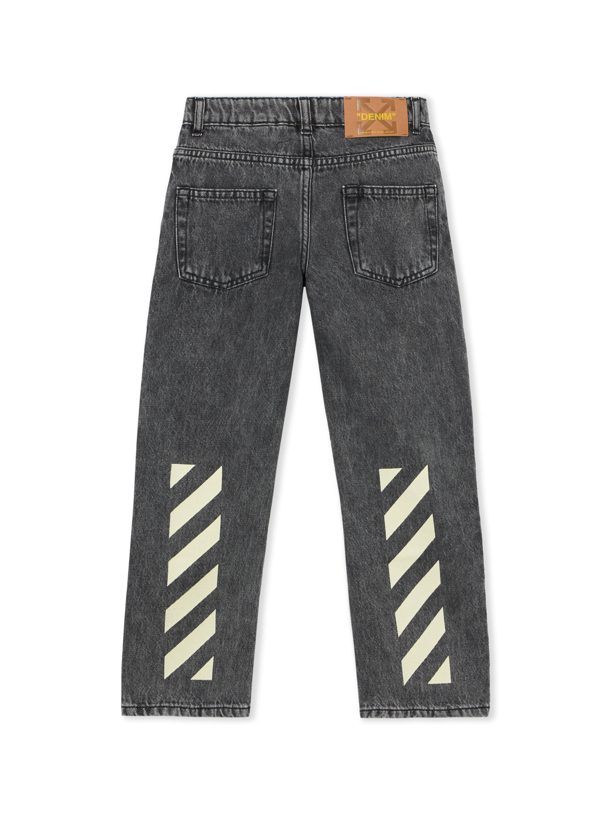 OFF WHITE Bookish Diagonal Jeans MEDIUM GREY 44BYA005S26D001