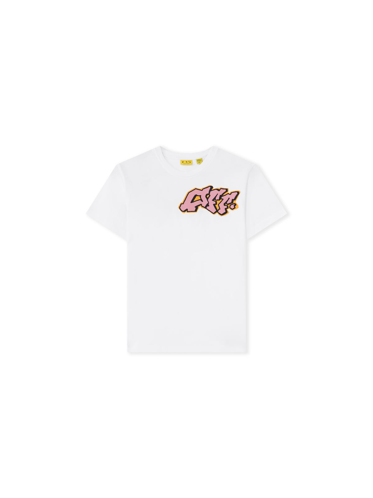 OFF WHITE Graffiti T-Shirt WHITE 44GAA001F26J004