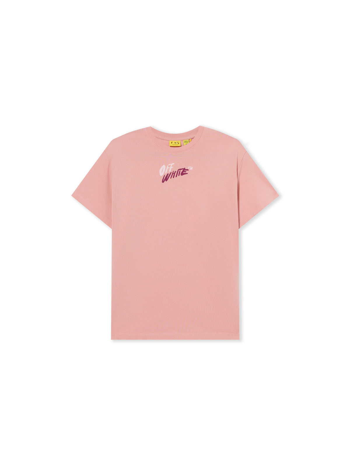 OFF WHITE Arrow Writings T-Shirt BLUSH 44GAA001F26J00A