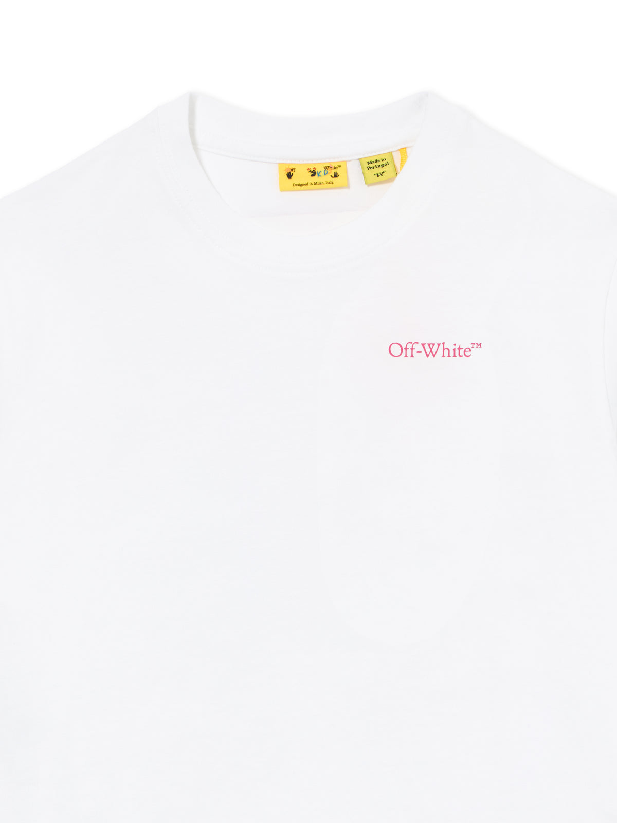 OFF WHITE Arrow Splat T-shirt WHITE 44GAA001S26J005