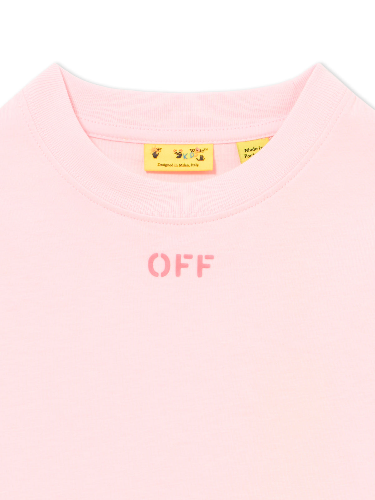 OFF WHITE Off Diagonal T-shirt BALLET SLIPPER 44GAA001S26J006