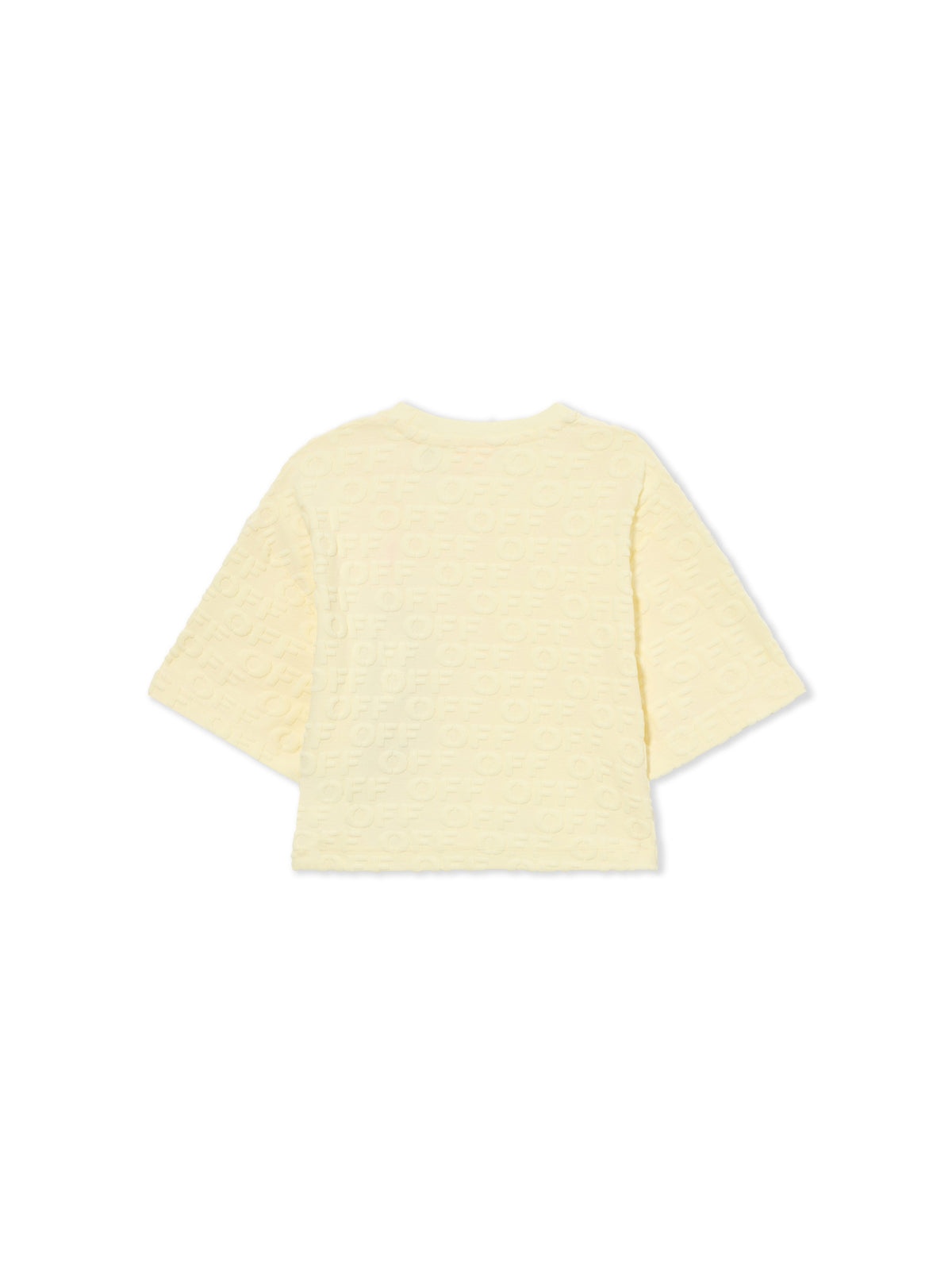 OFF WHITE Off All-over Box T-shirt PEAR SORBET 44GAA019S26J003