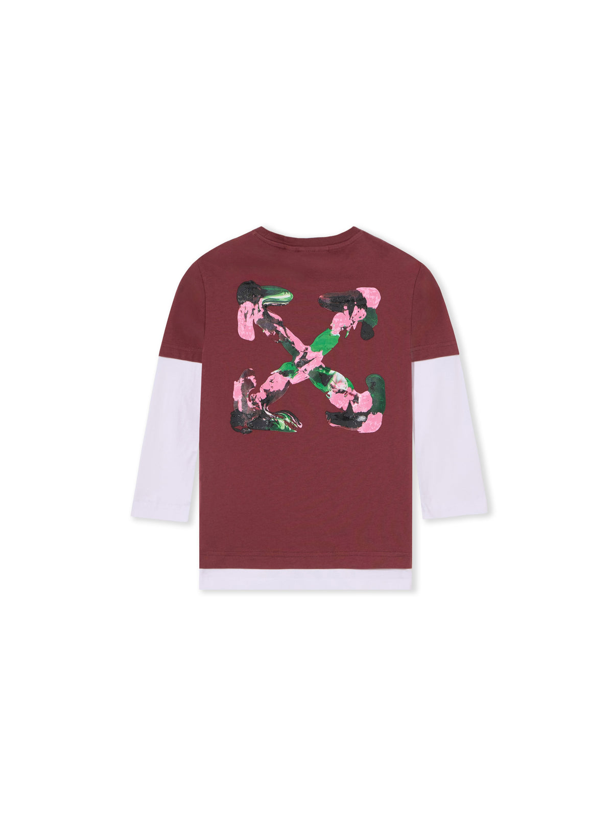 Arrow Acrylic Double Layer Long Sleeve T-Shirt