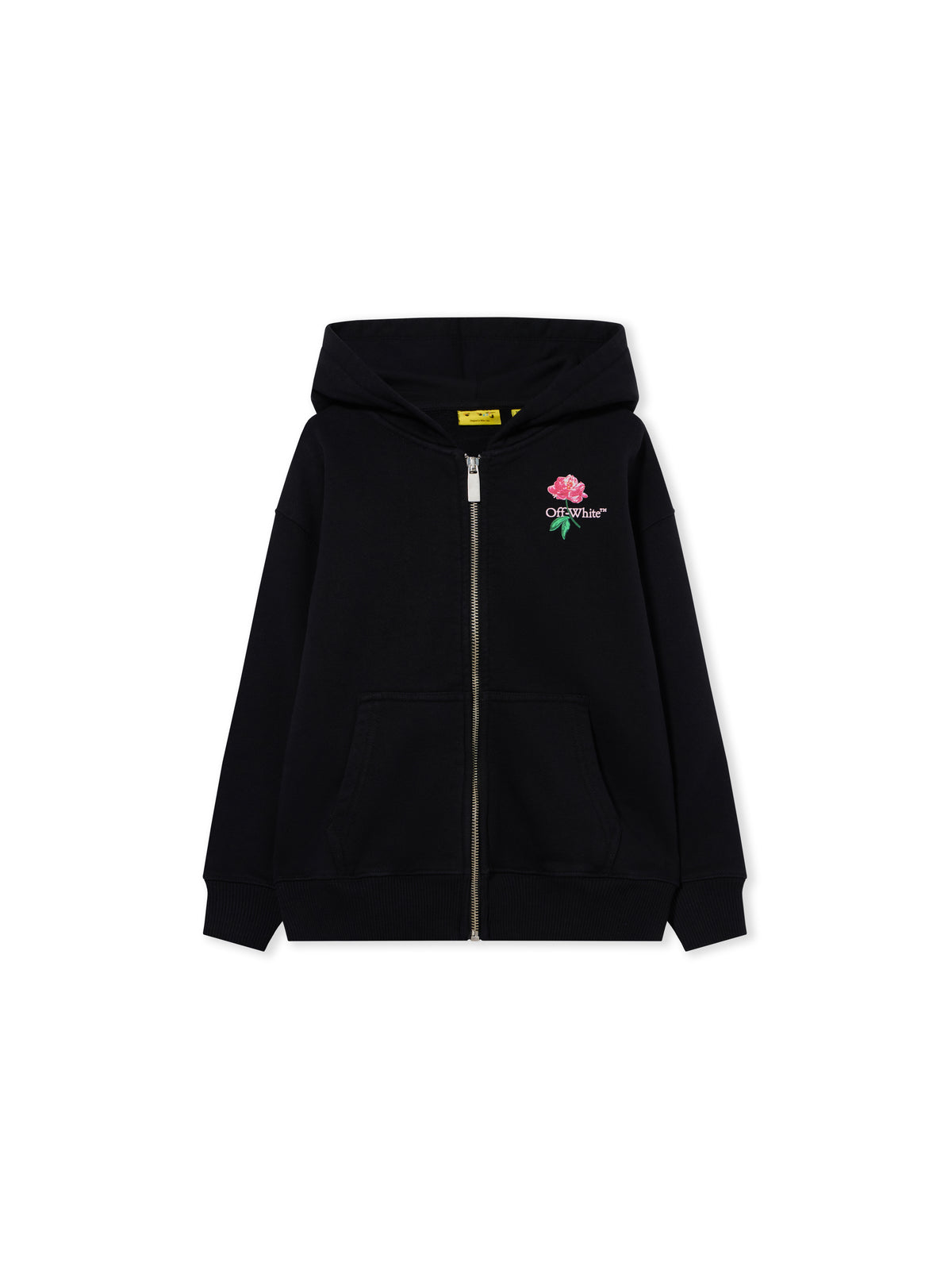 Arrow Flower Zip-Up Hoodie
