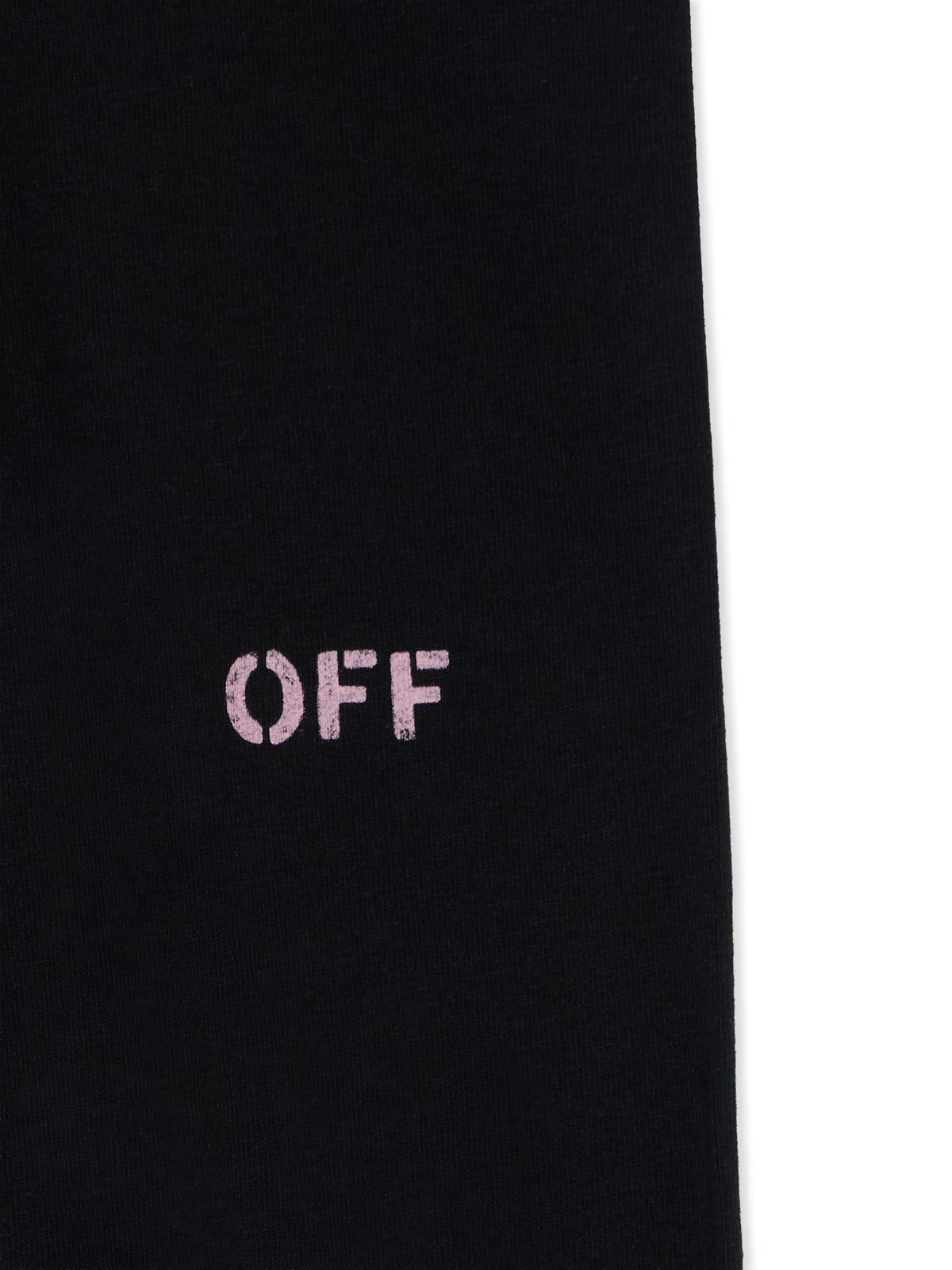 OFF WHITE Off Stamp Leggings BLACK 44GCD001F26J001