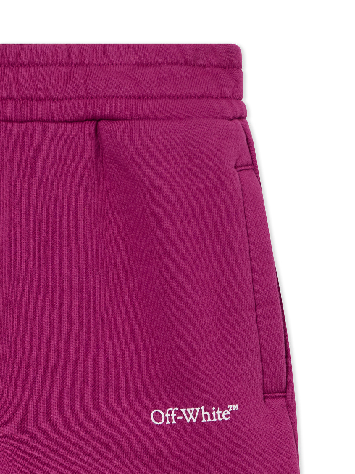 OFF WHITE Bookish Wide Sweatpant BOYSENBERRY 44GCH00AF26F001