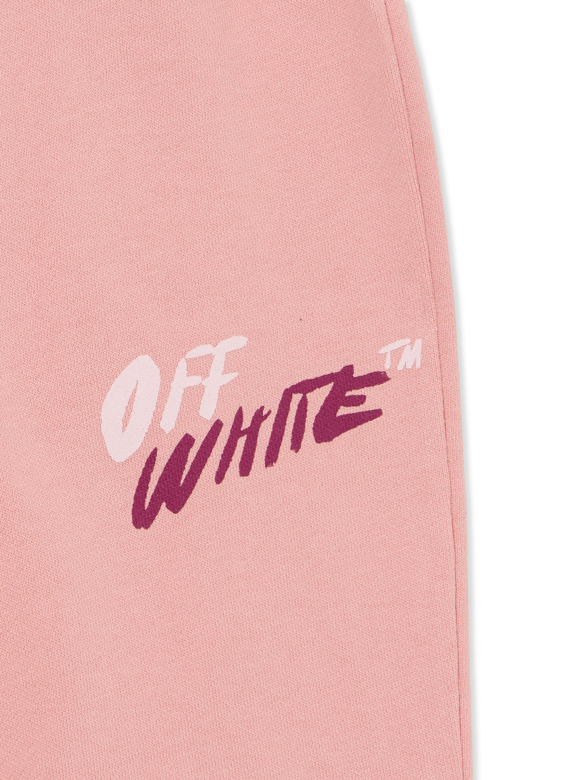OFF WHITE Arrow Writings Flared Sweatpant BLUSH 44GCH00DF26F001