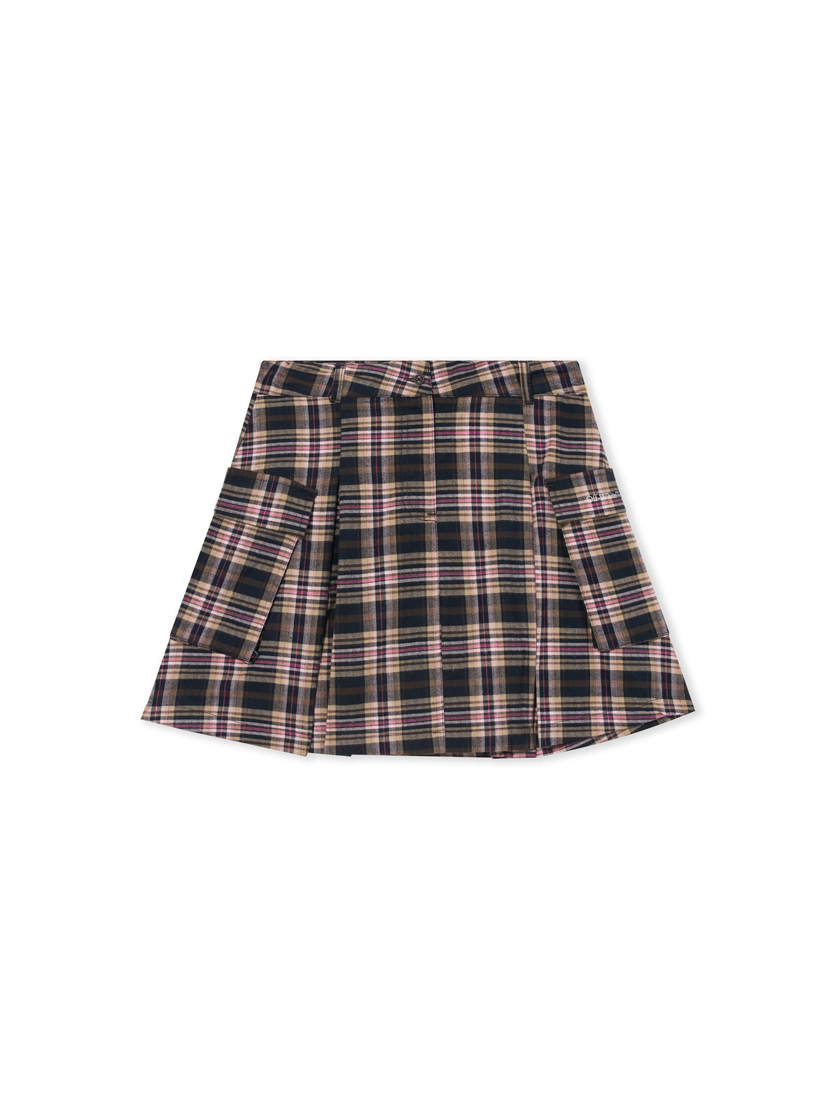 Logo Flannel Skirt