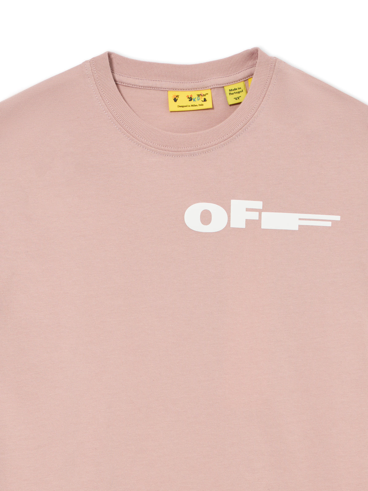 OFF WHITE Type T-shirt Dress PALE MAUVE 44GDB030S26J001