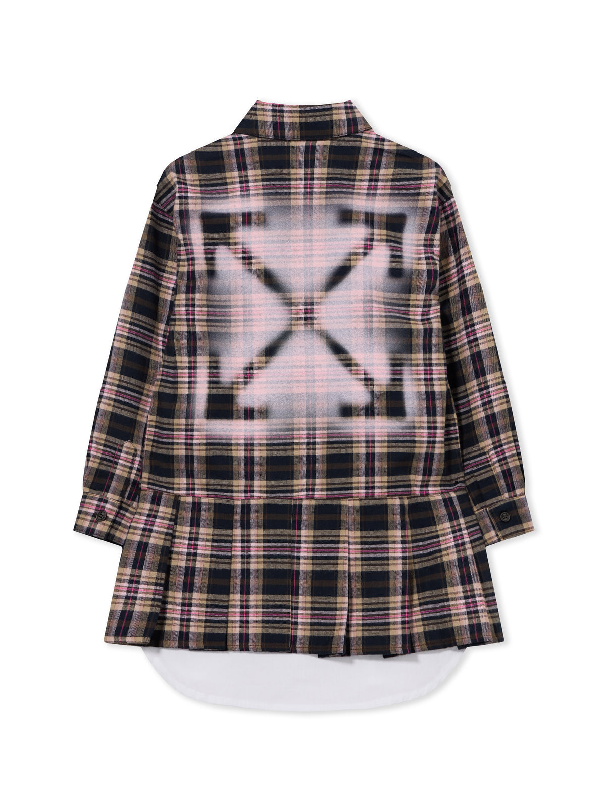Arrow Spray Flannel Dress
