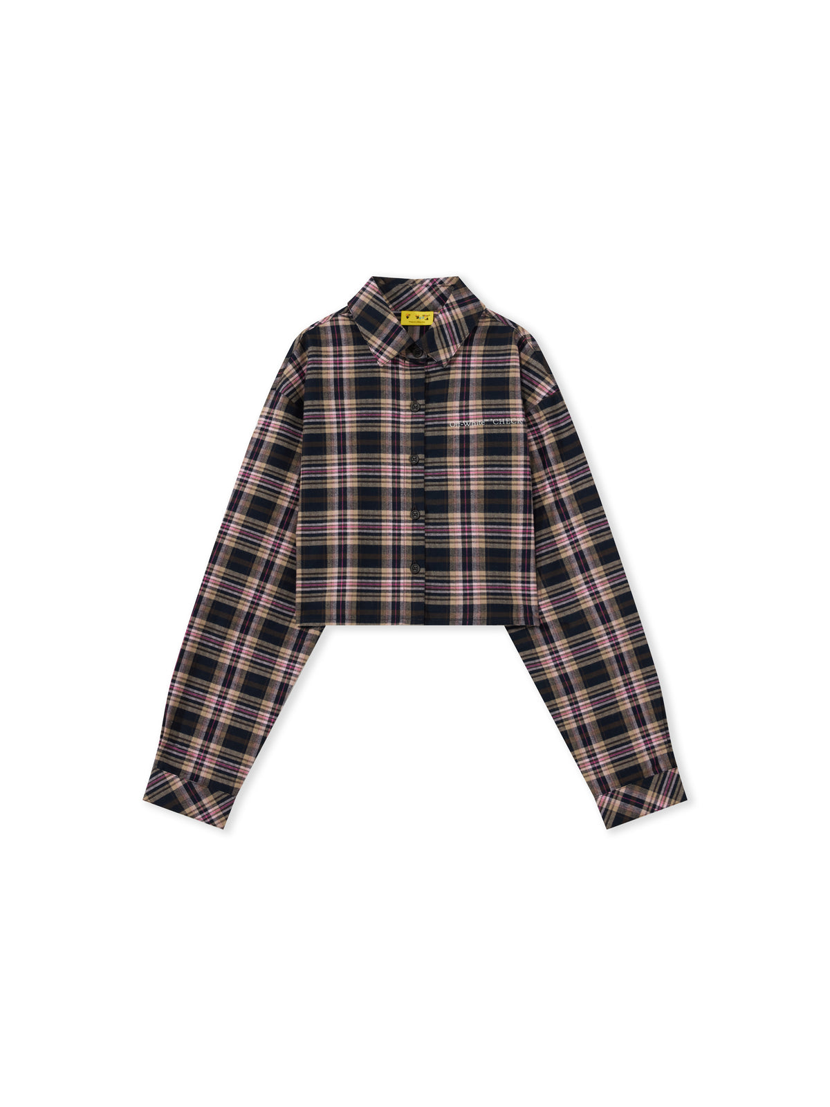 Logo Flannel Long Sleeve Shirt