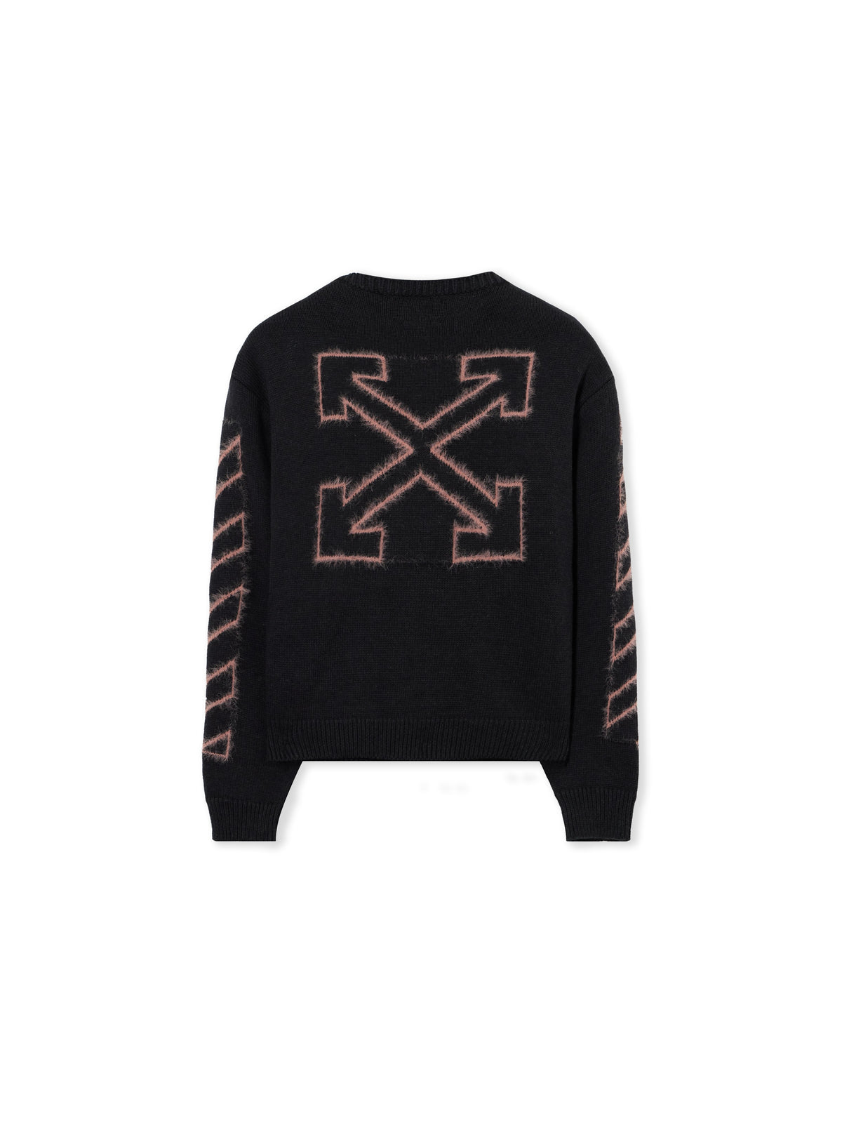 Off Diag Arrow Knit Crewneck Sweater