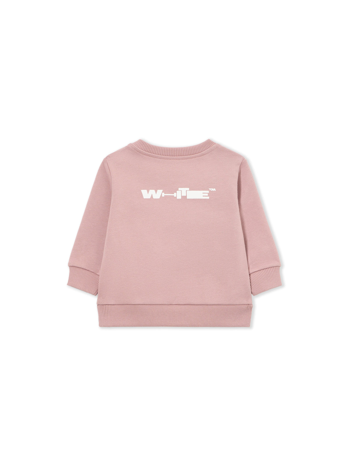 OFF WHITE Type Sweatshirt PALE MAUVE 44GXC001S26F001