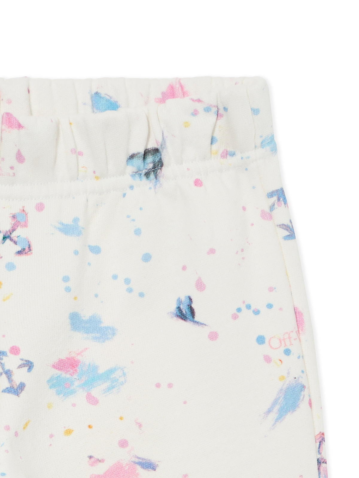 OFF WHITE Arrow Splat Allover Sweatpants PINK AOP 44GXD001S26F001