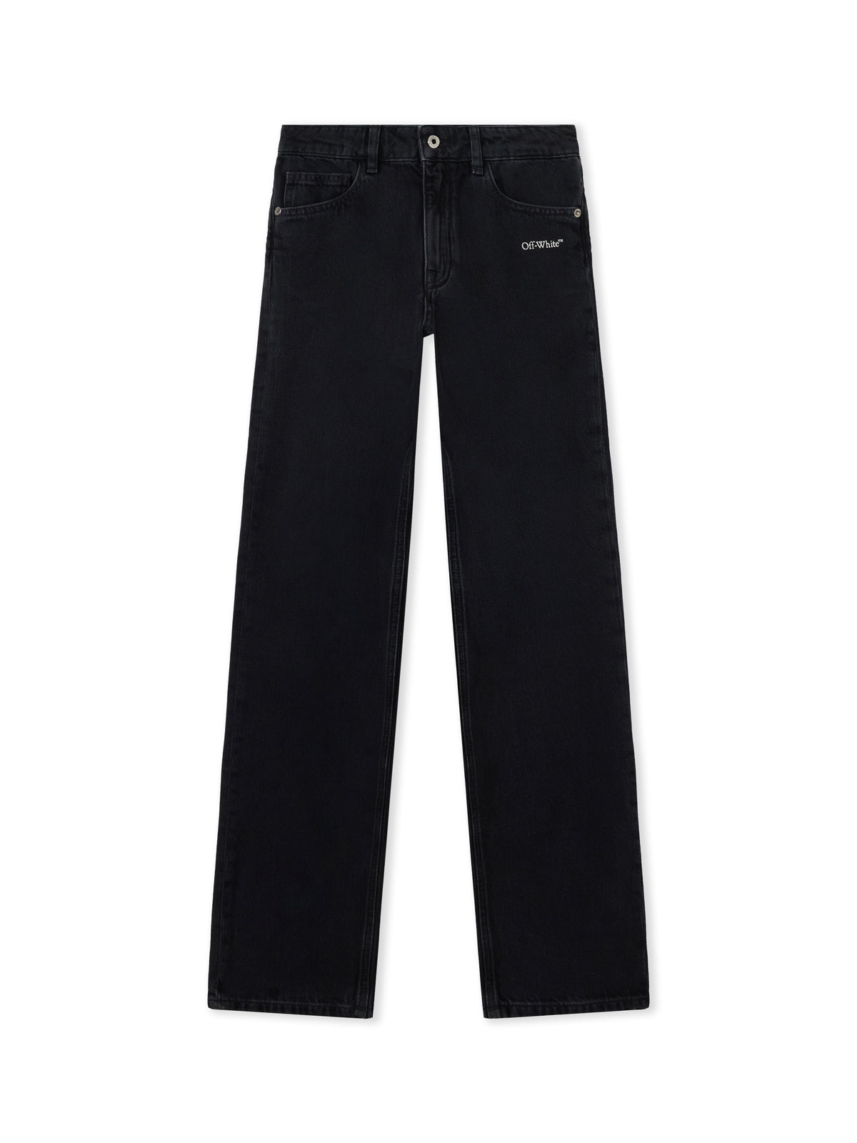 OFF WHITE Bookish Meteor Denim Pant RAW BLACK 44GYA001F26D001
