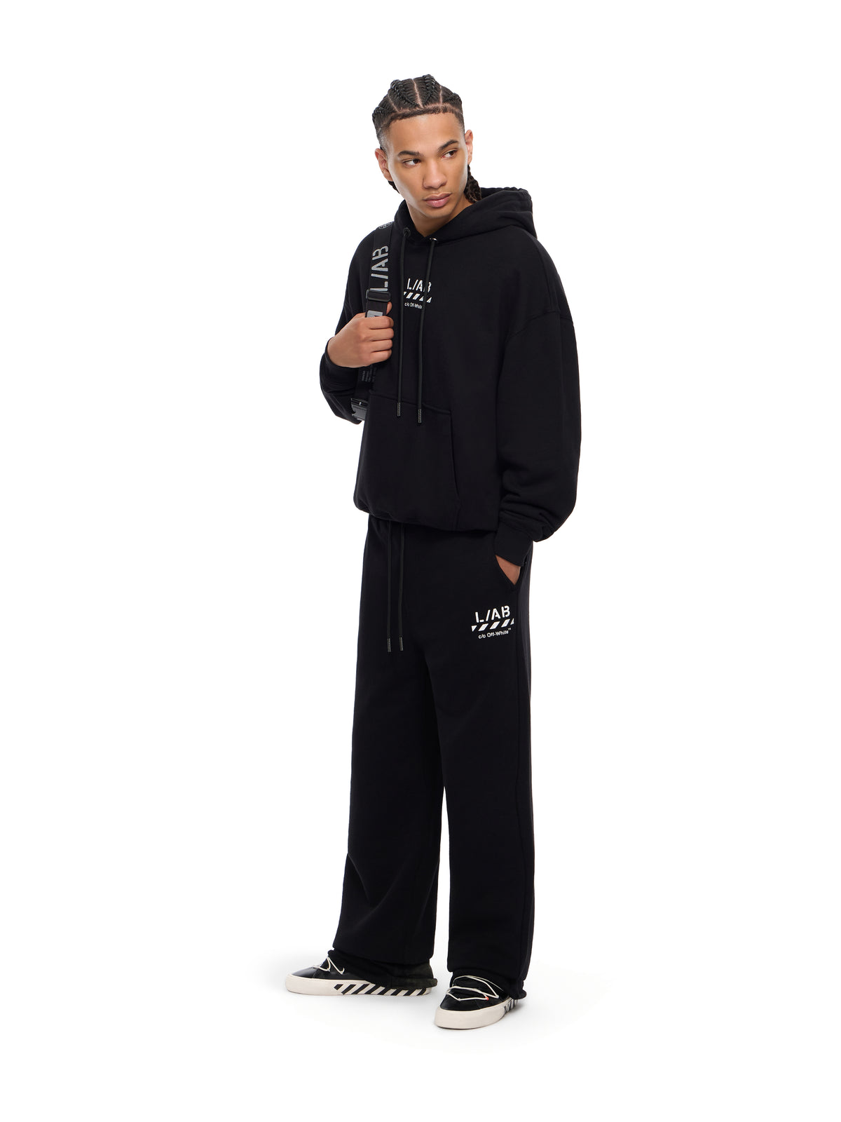 L/AB Core Diagonal Relaxed Sweatpants