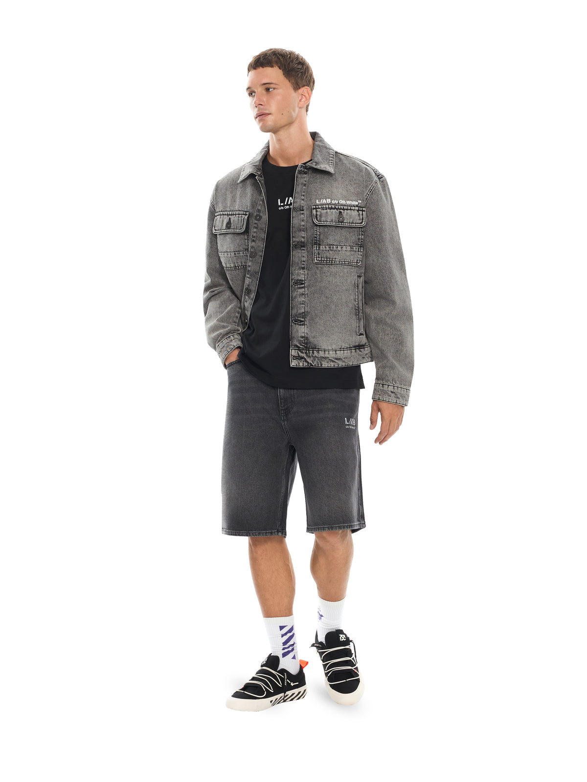 L/AB Trucker Denim Jacket