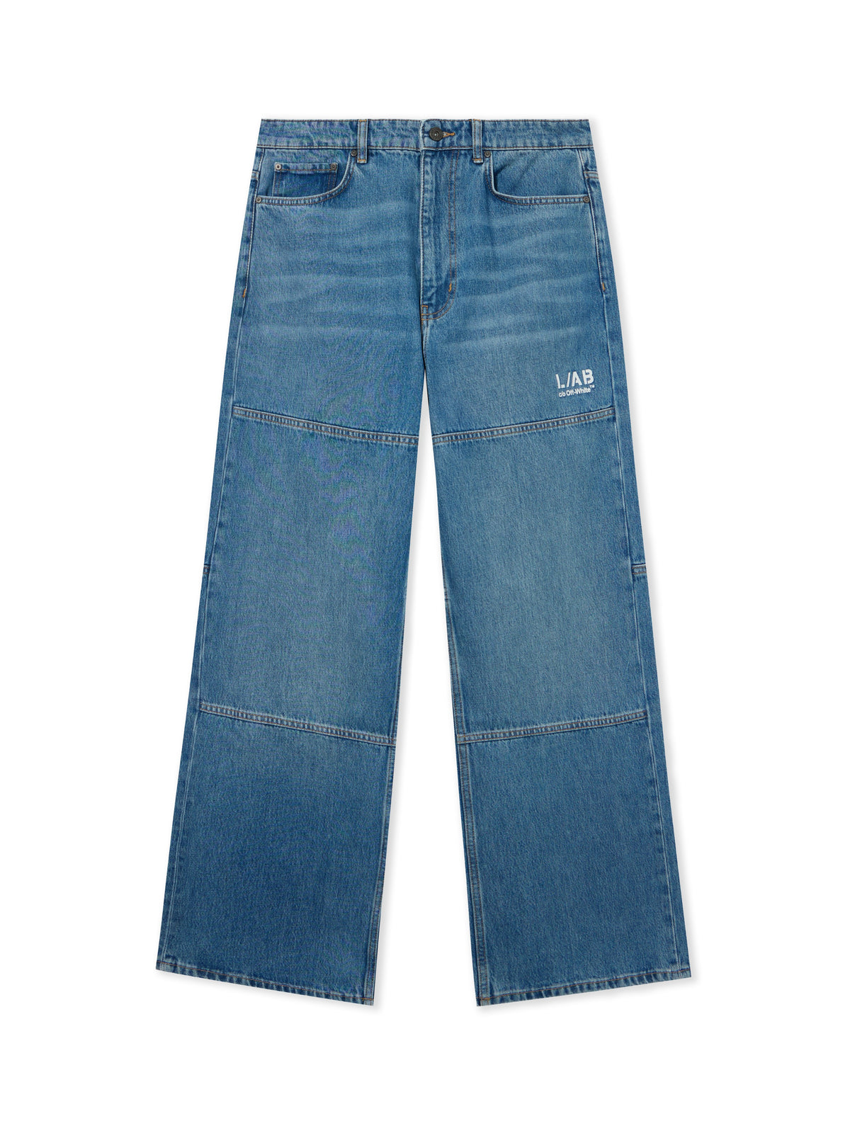 L/AB Diagonal Carpenter Jeans