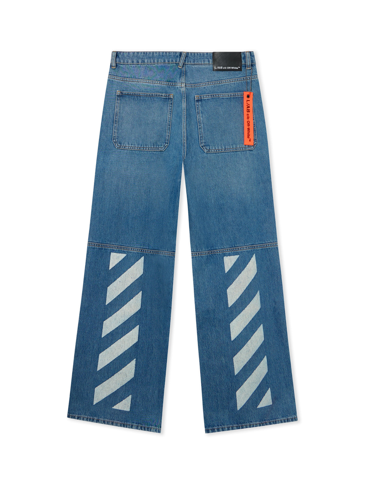 LAB L/AB Diagonal Carpenter Jeans STEEL INDIGO 44LABF26D114