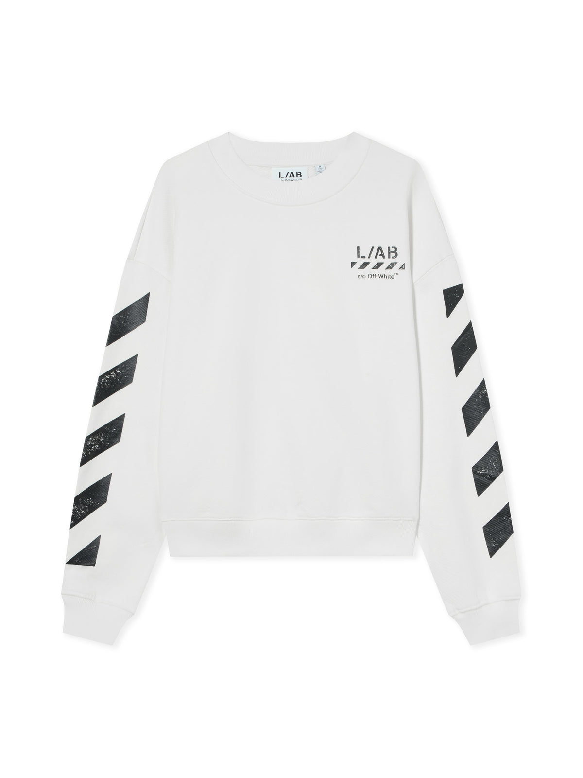 L/AB Diagonal Crewneck Sweatshirt