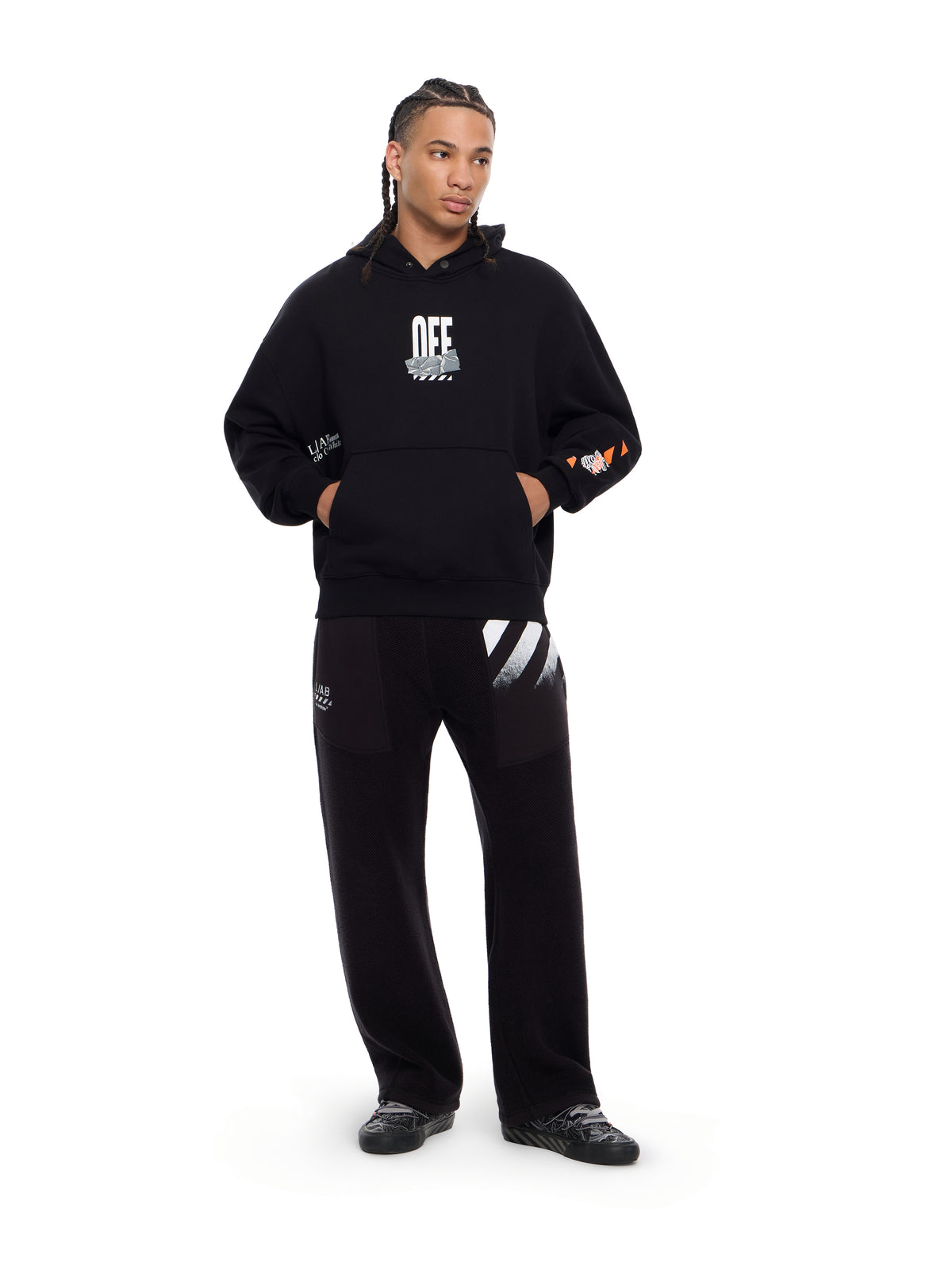 L/AB Off Active Tape Hoodie