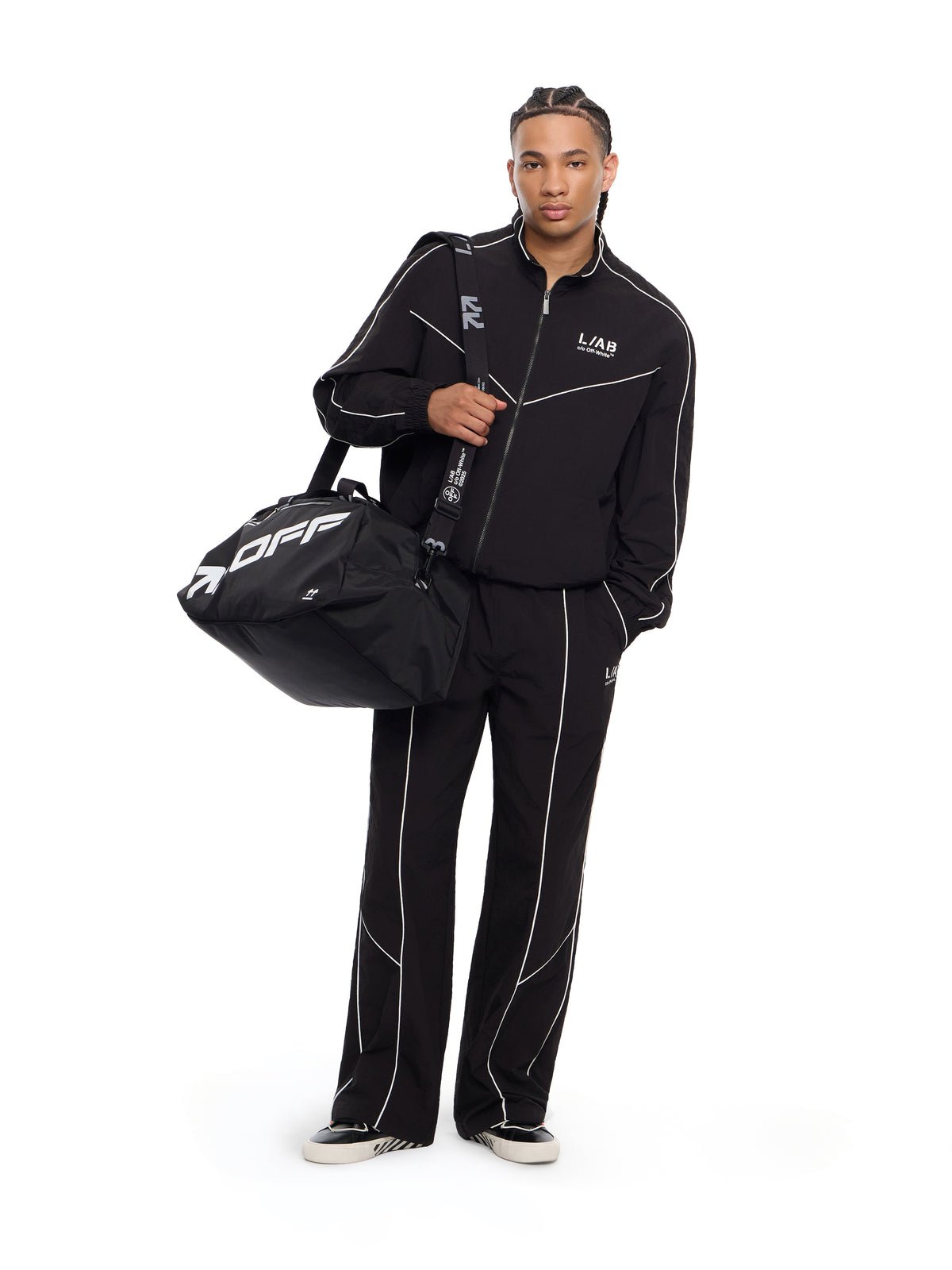 L/AB Diagonal Track Jacket