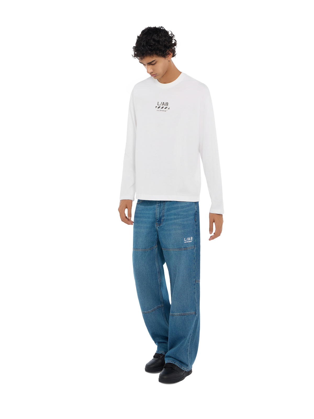 L/AB Diagonal Long-Sleeve T-Shirt