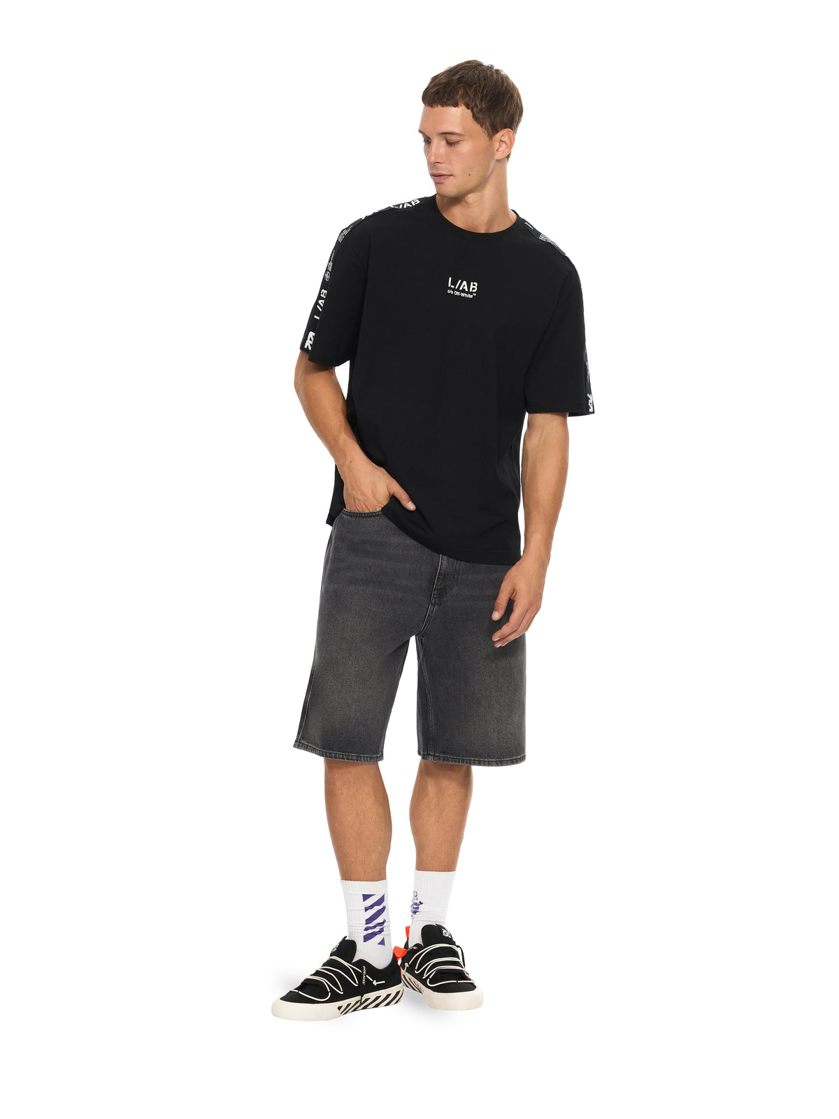 L/AB Logo Tape T-Shirt