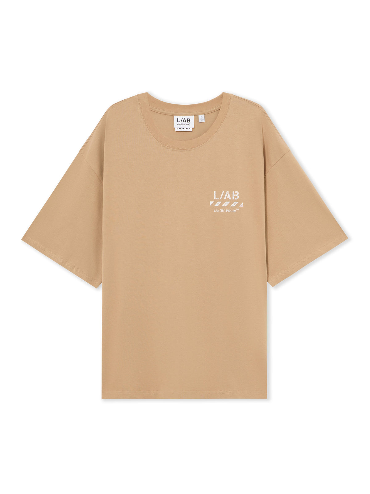 L/AB Diagonal Oversized T-Shirt
