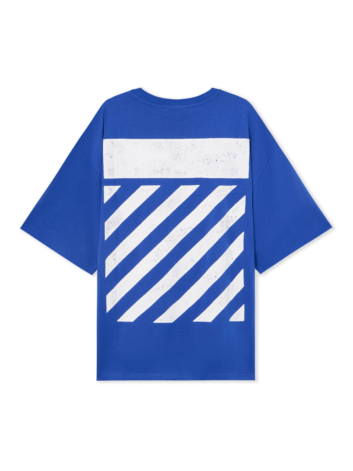LAB L/AB Diagonal Oversized T-Shirt COBALT BLUE 44LABF26T054