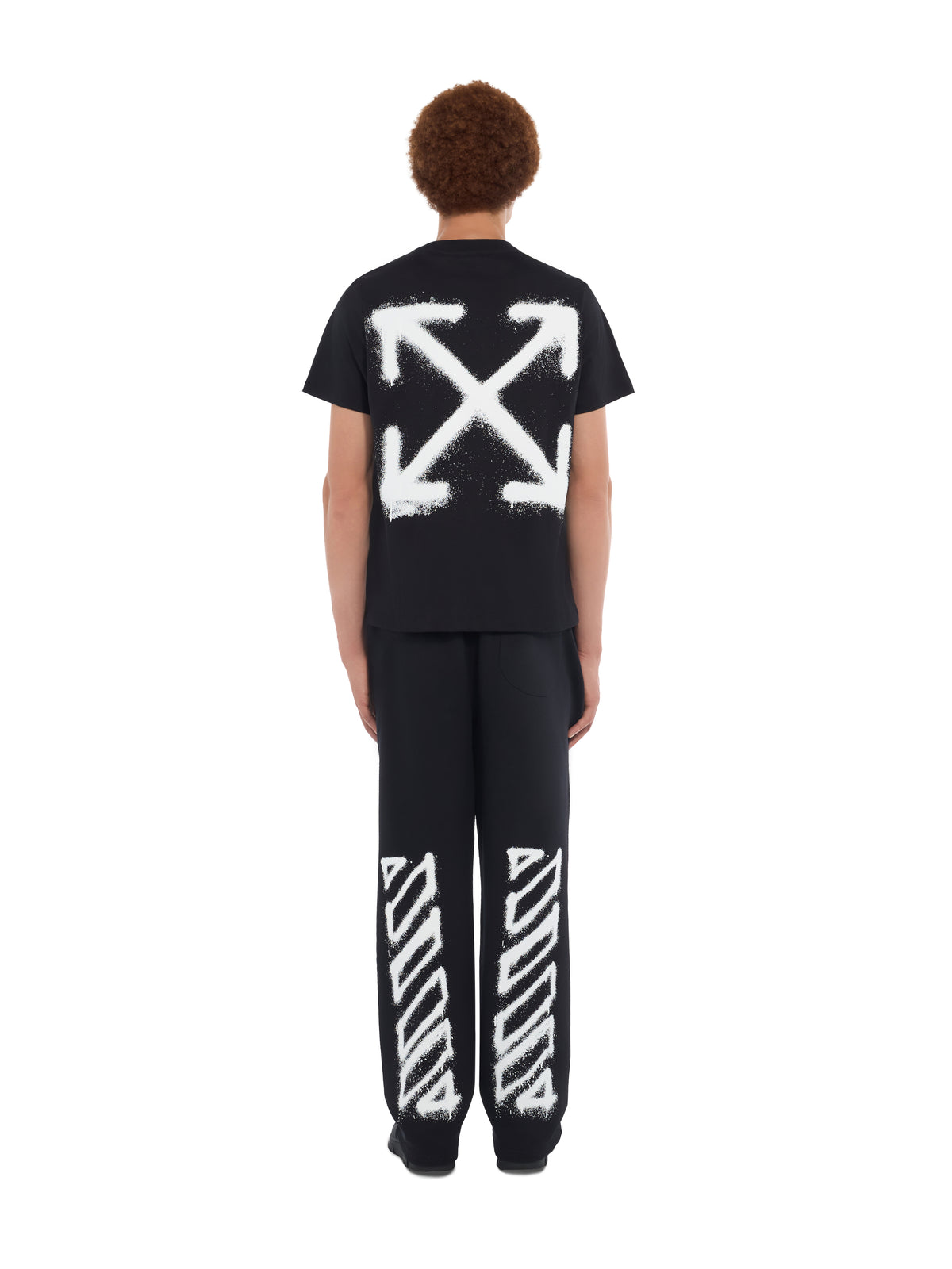 OFF WHITE Spray Can Arrow Slim T-Shirt BLACK 44MAA027F5J001