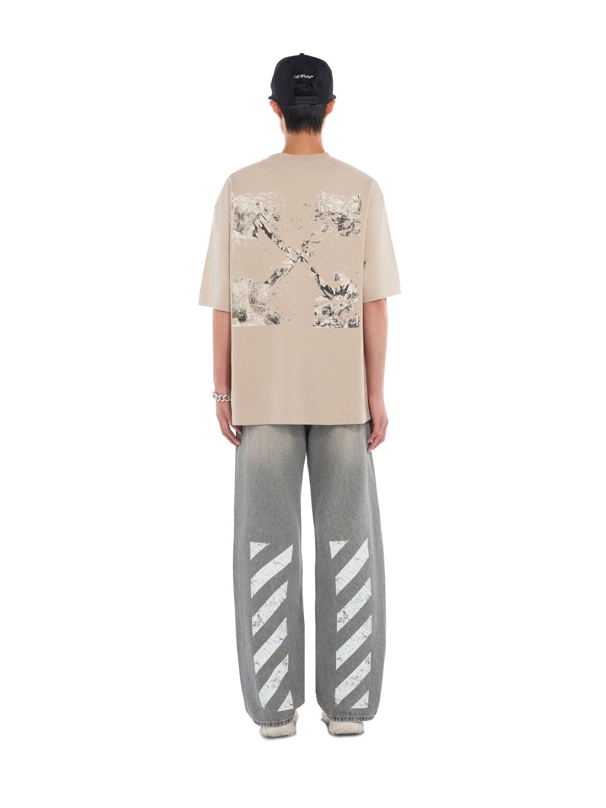 OFF WHITE Spices Arrow Skate T-Shirt STRING 44MAA120F26J00D