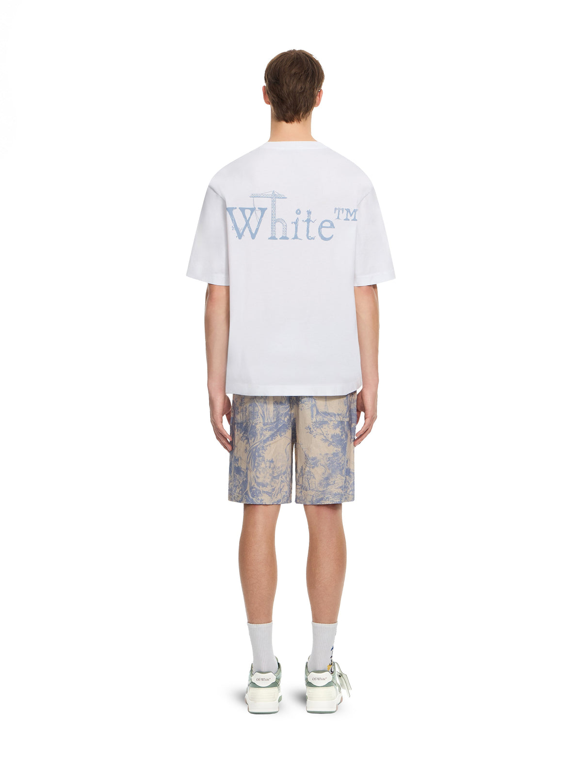 OFF WHITE City Nature Skate T-Shirt WHITE 44MAA120F26J00N