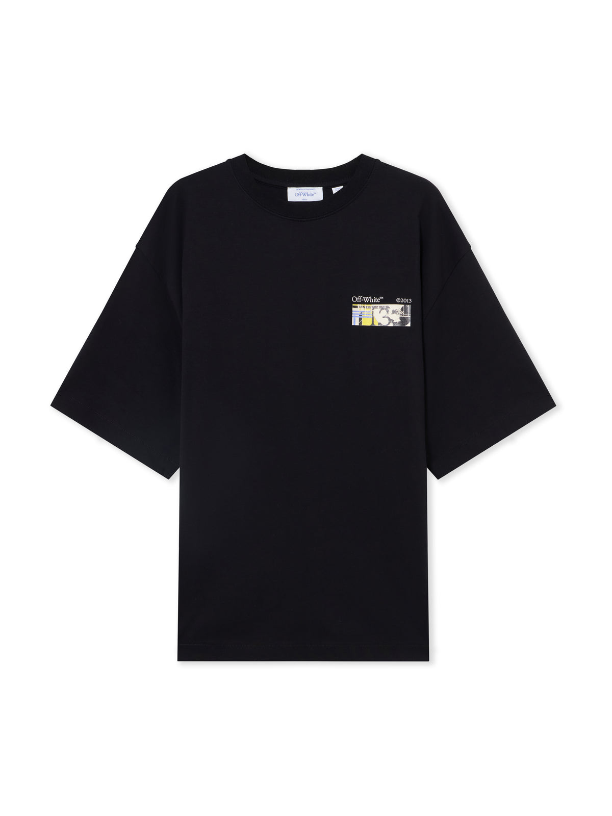 OFF WHITE Industrial Arrow Skate T-Shirt BLACK 44MAA120F26J00Z