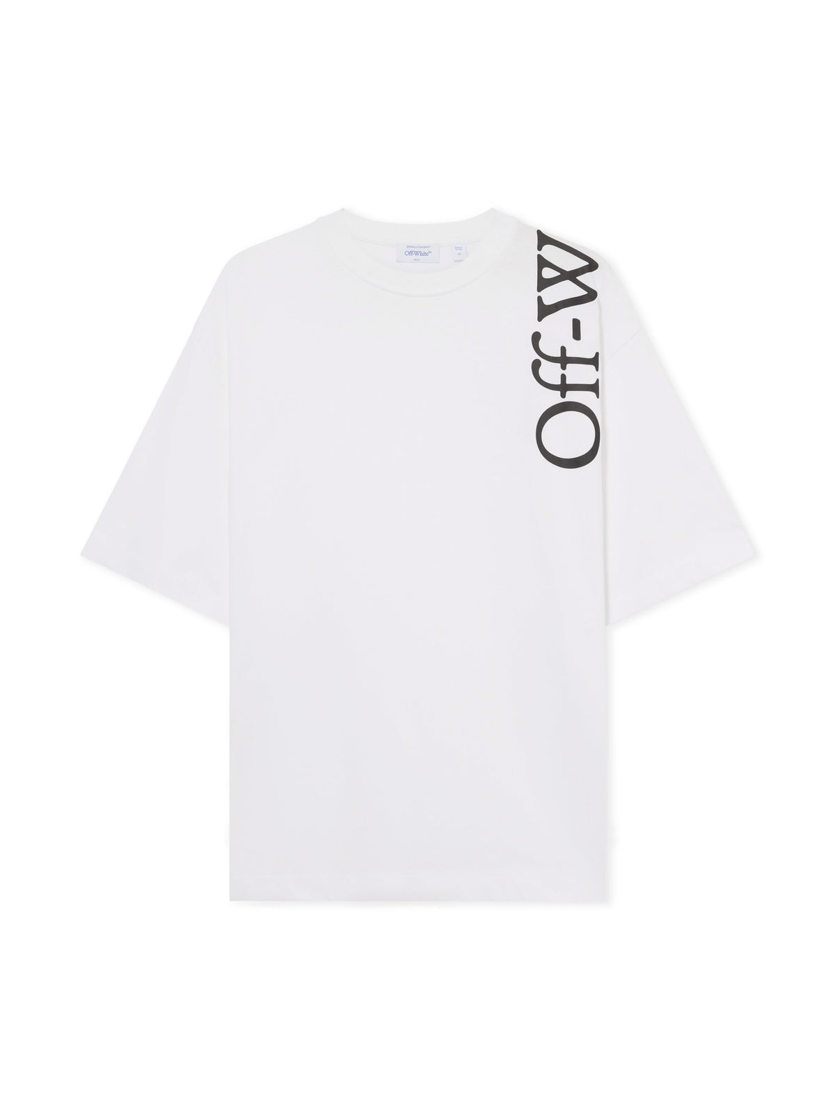 OFF WHITE Vertical Bookish Skate T-Shirt WHITE 44MAA120F26J010