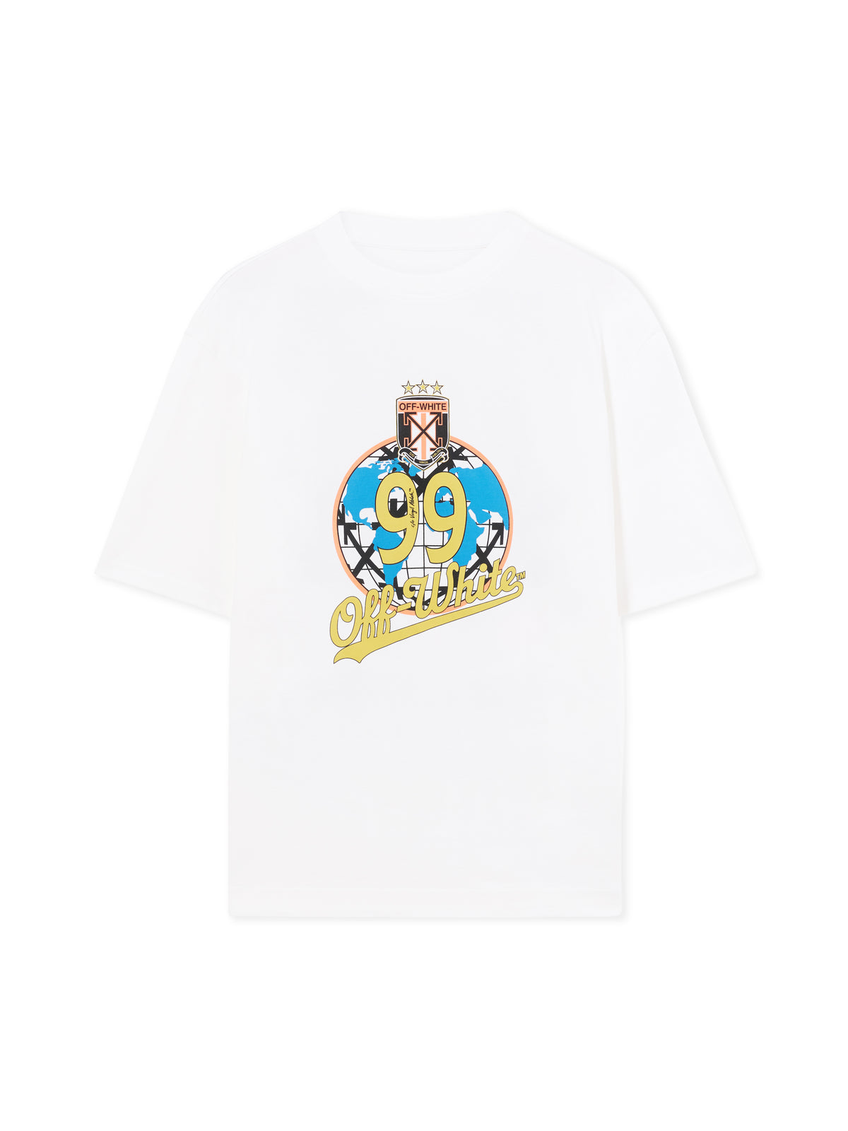 OFF WHITE Soccer '26 Skate T-shirt WHITE 44MAA120G26J002