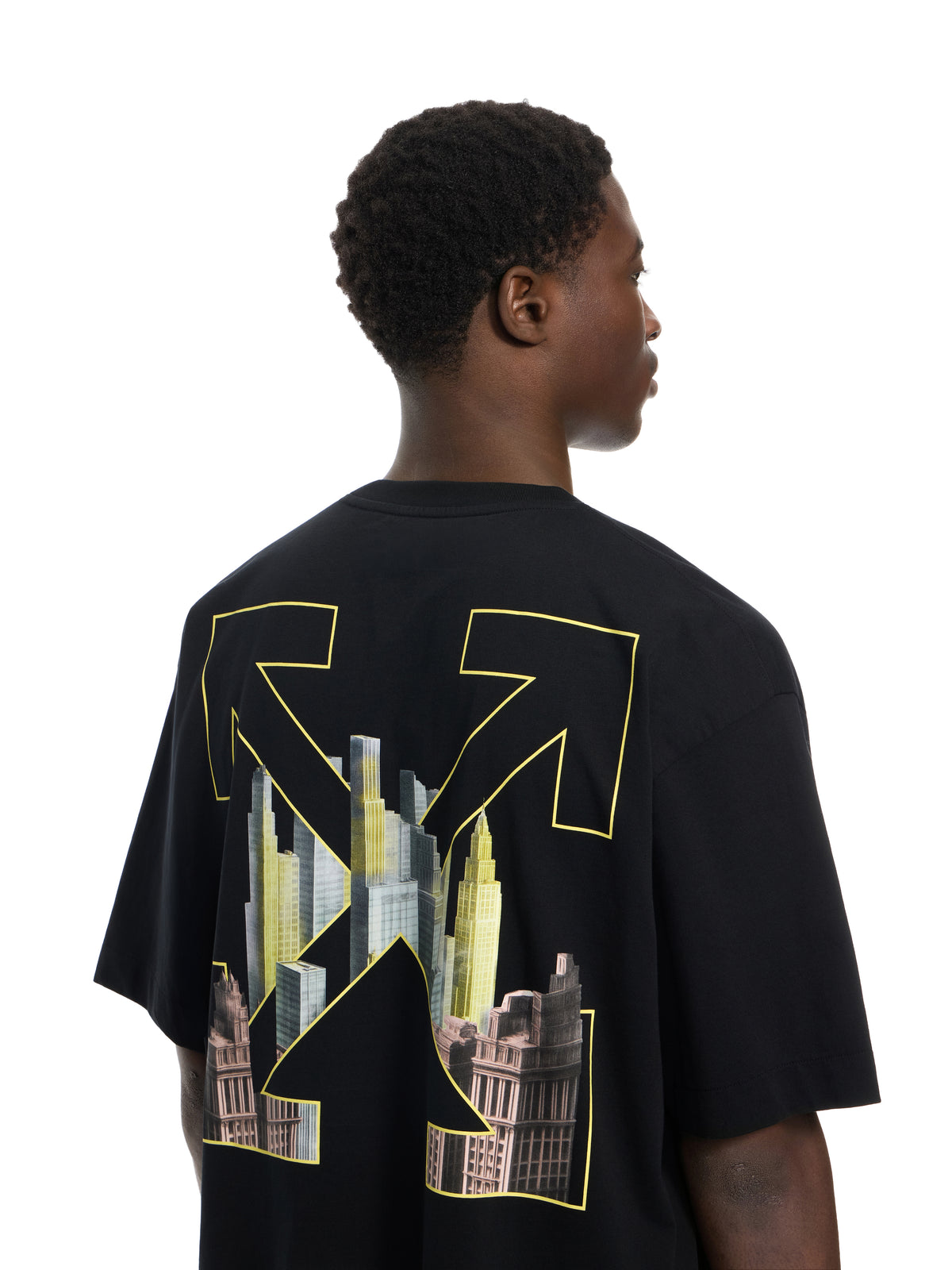 OFF WHITE Palace Arrow Skate T-shirt BLACK 44MAA120Z26J001