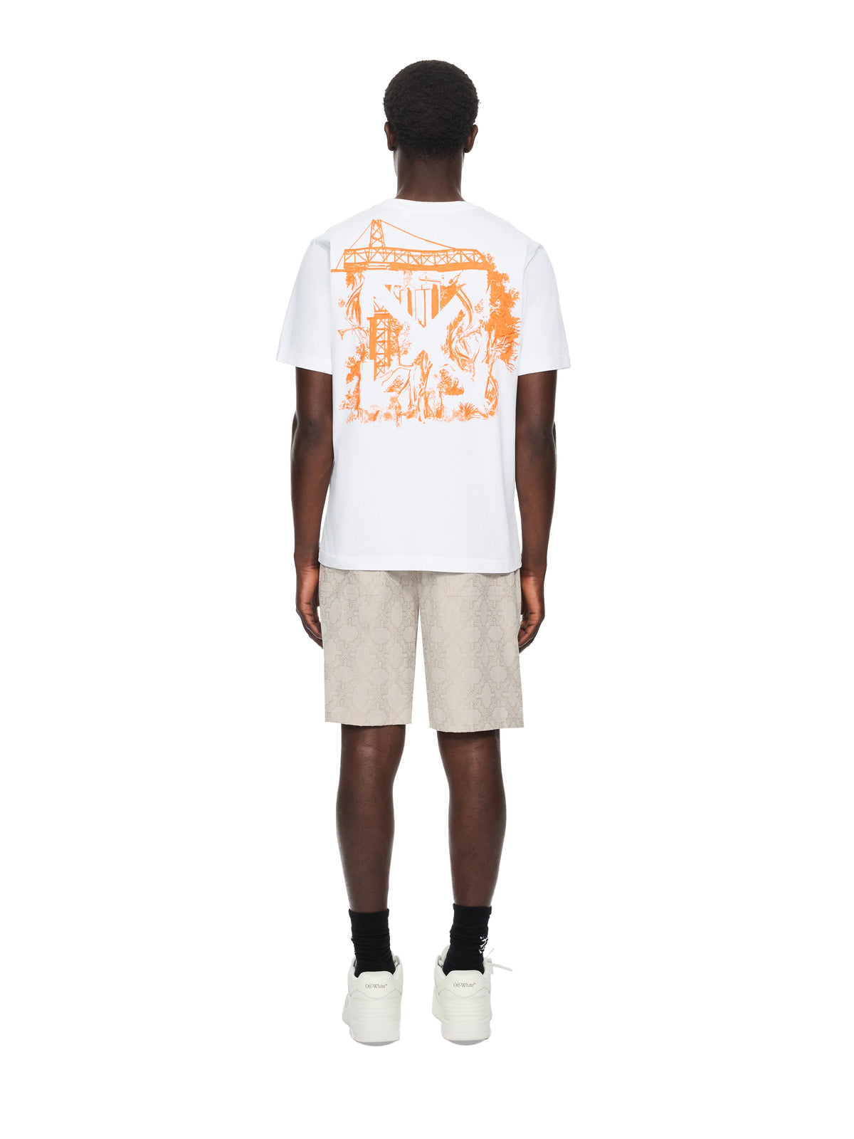 OFF WHITE City Nature Regular T-Shirt WHITE 44MAA16MF26J00D