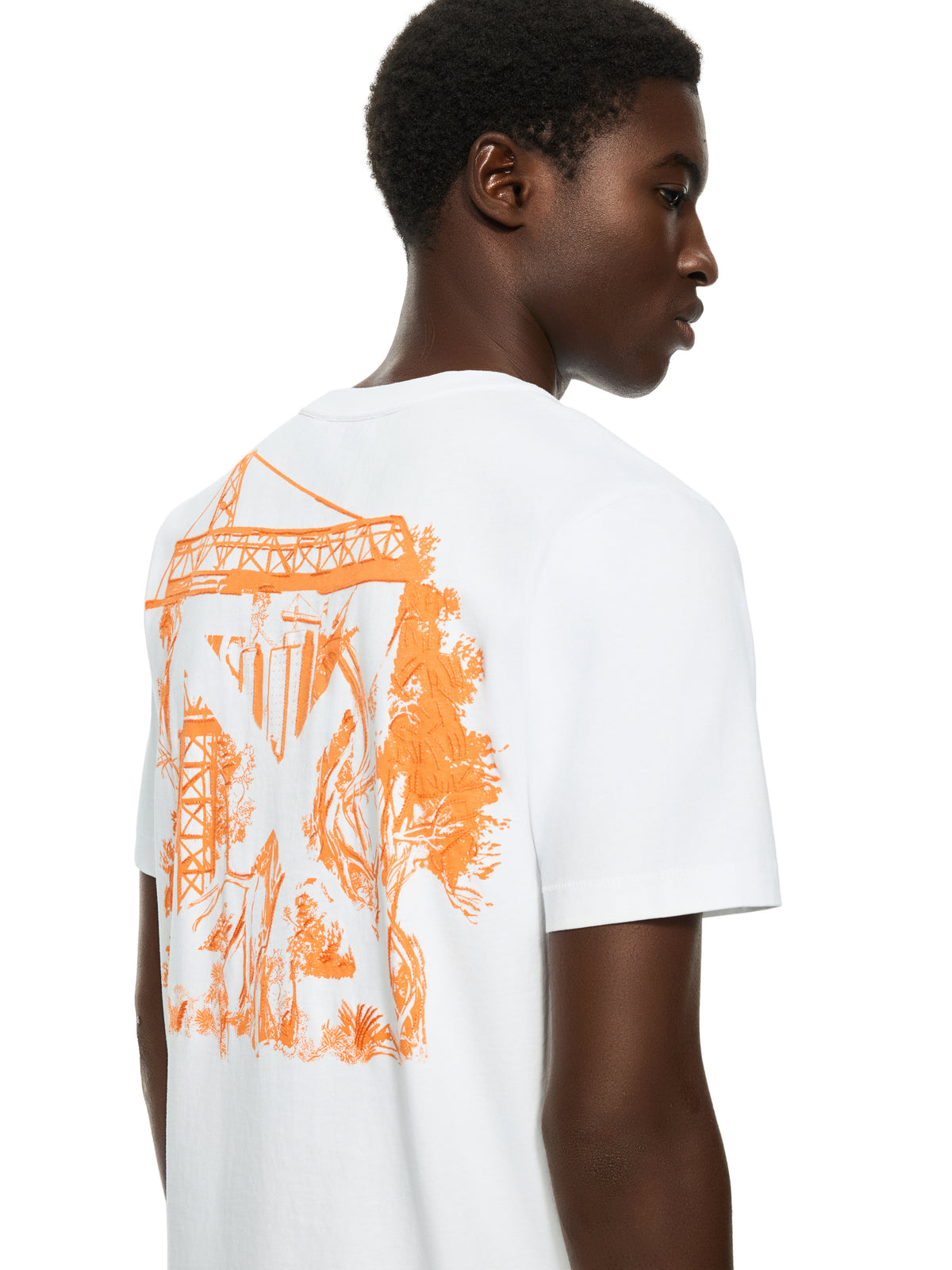 OFF WHITE City Nature Regular T-Shirt WHITE 44MAA16MF26J00D