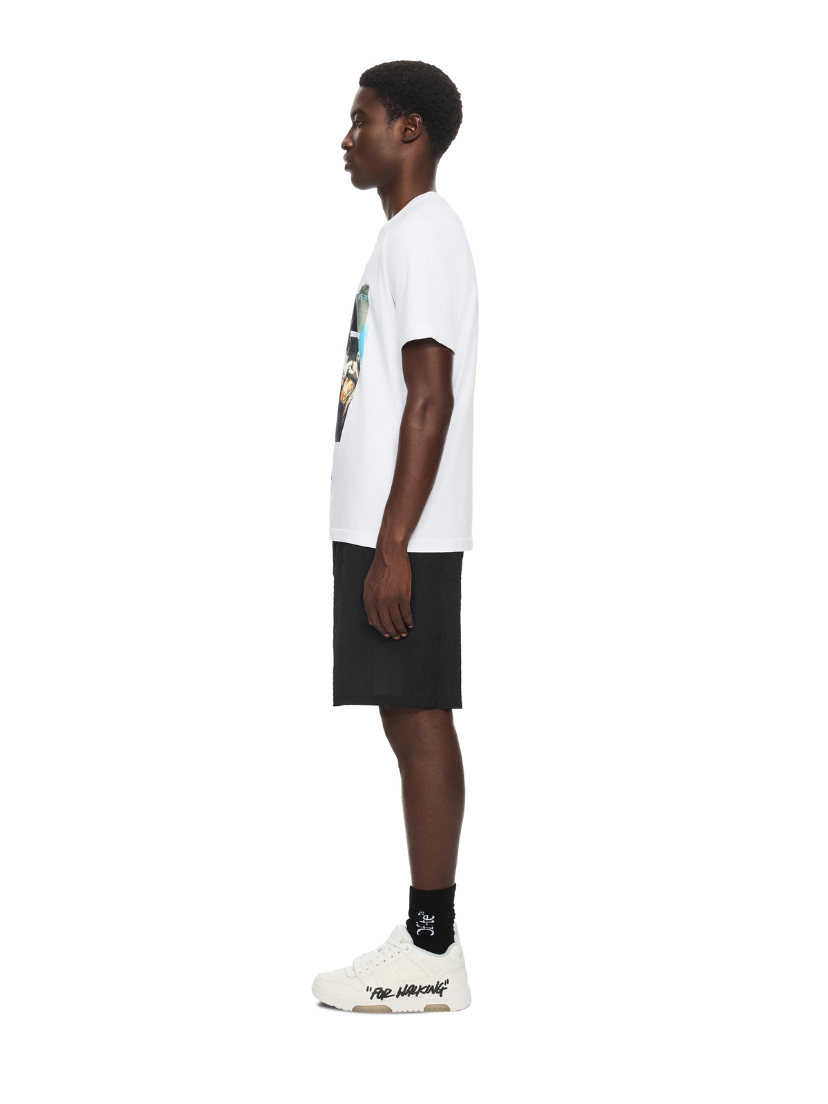 OFF WHITE Tape Mercy Regular T-Shirt WHITE 44MAA16MF26J00I