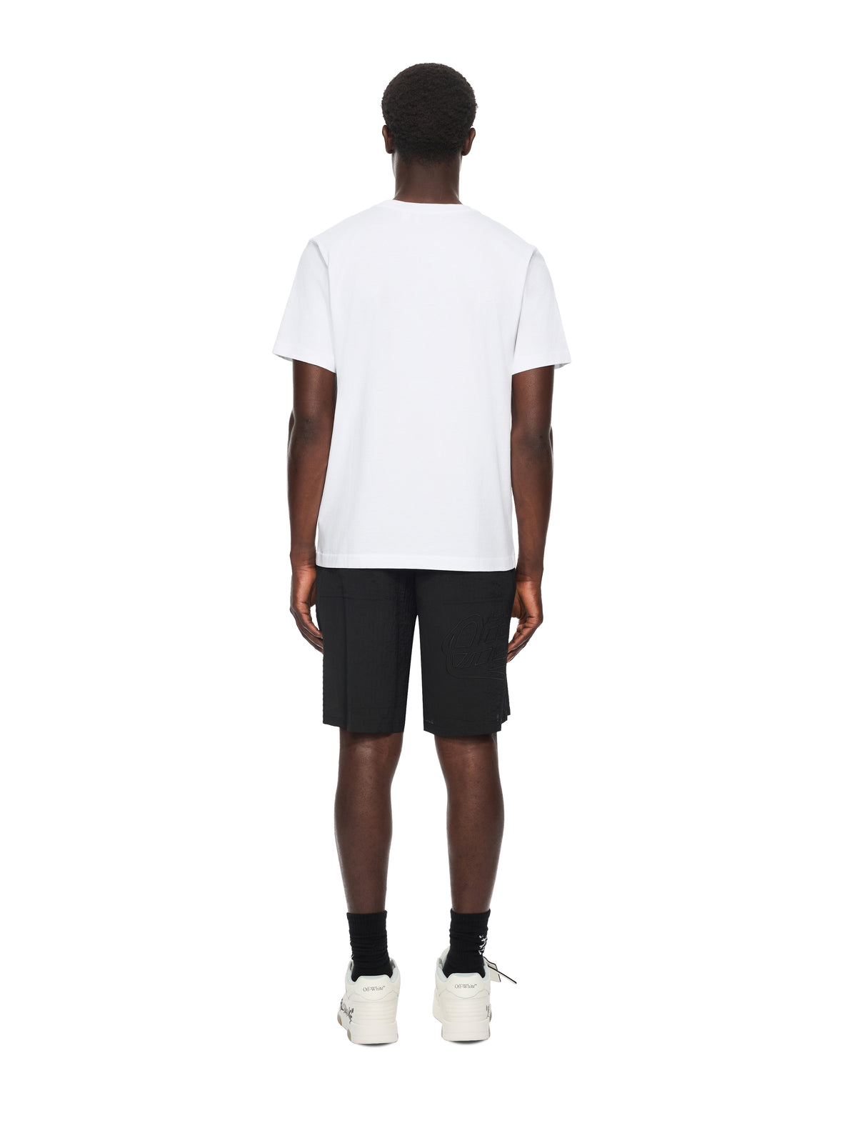 OFF WHITE Tape Mercy Regular T-Shirt WHITE 44MAA16MF26J00I