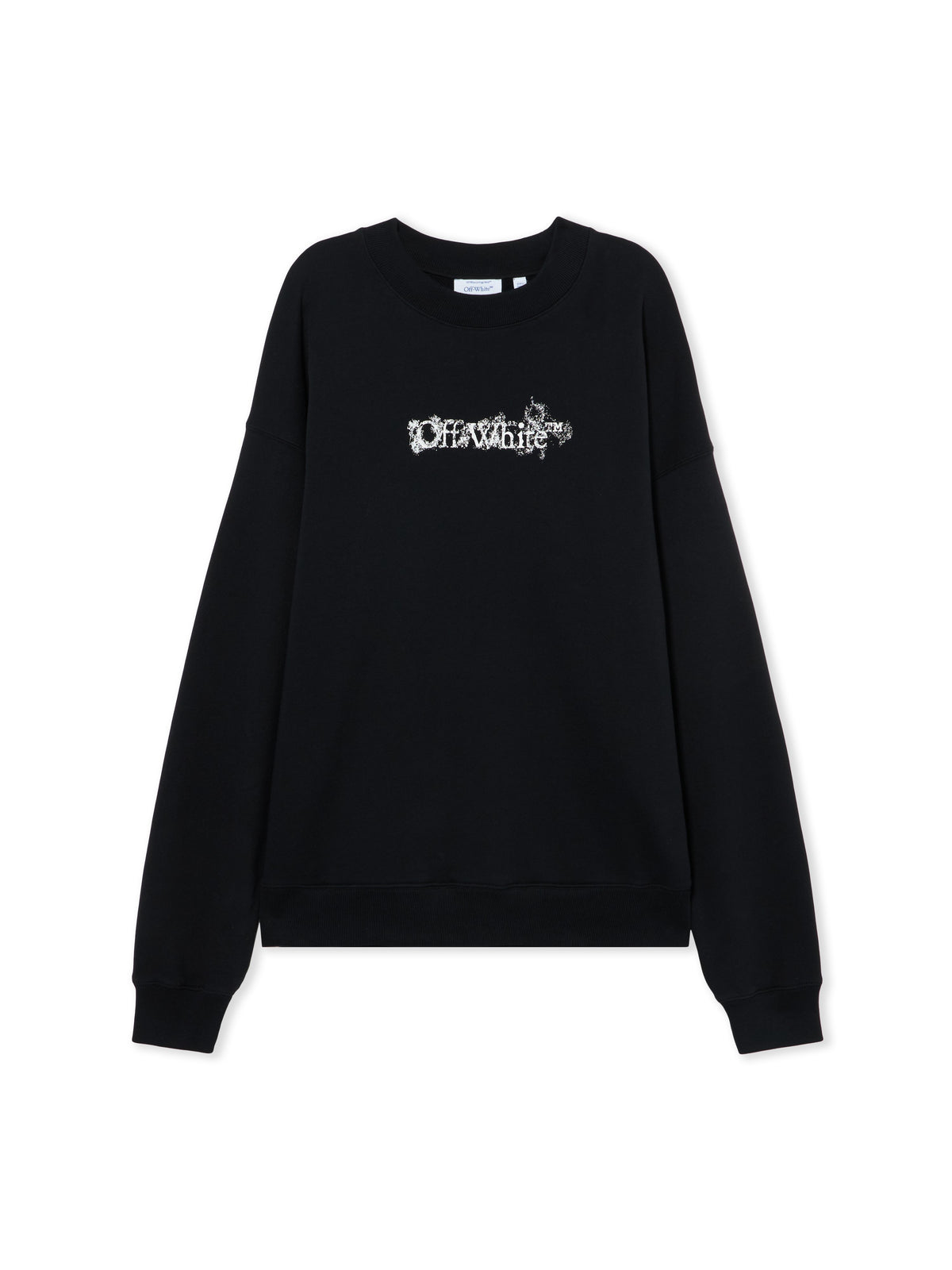 OFF WHITE Heraldic Arrow Skate Sweatshirt BLACK 44MBA054S26F002