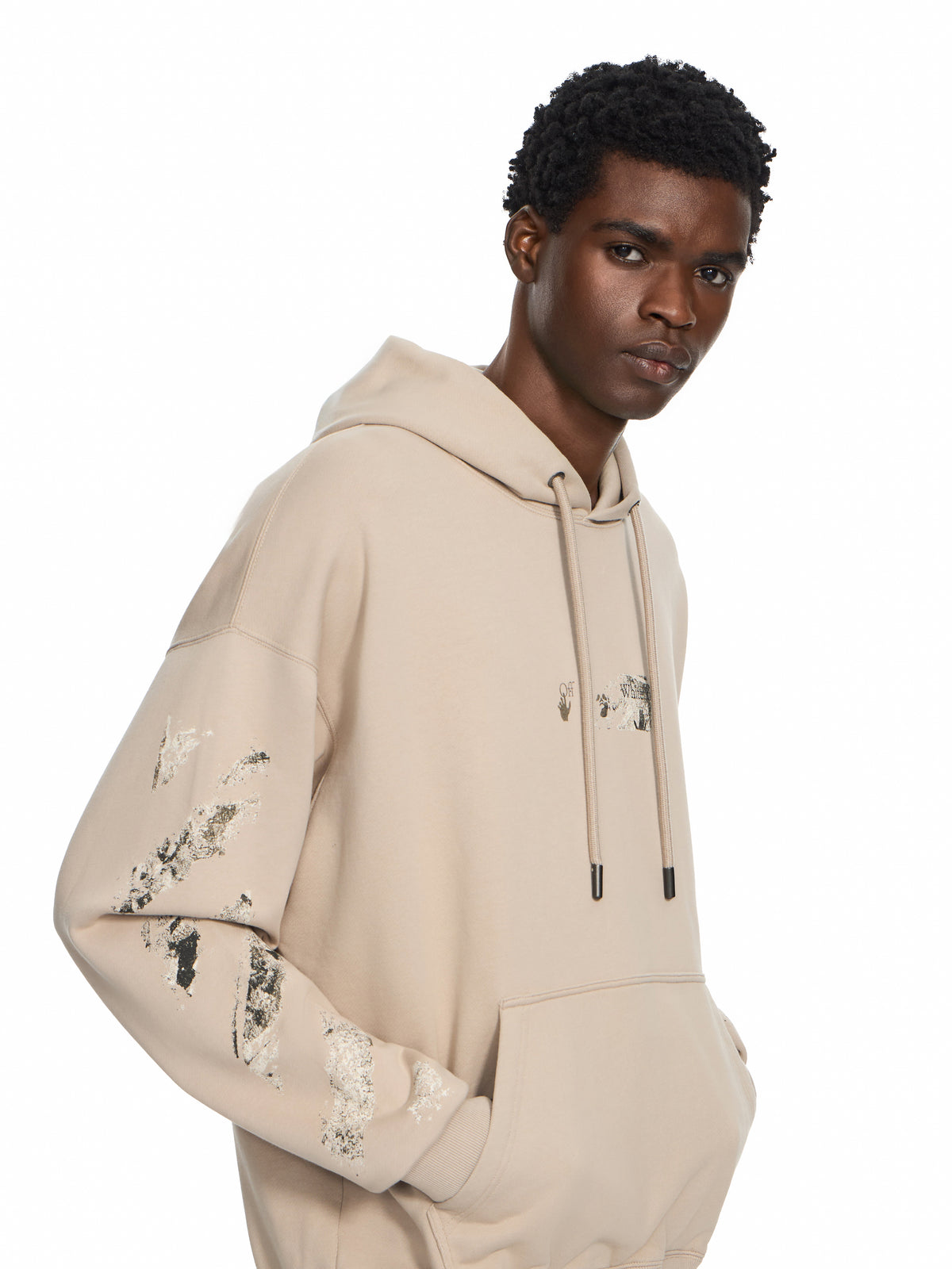 OFF WHITE Spices Arrow Skate Hoodie STRING 44MBB085F26F004