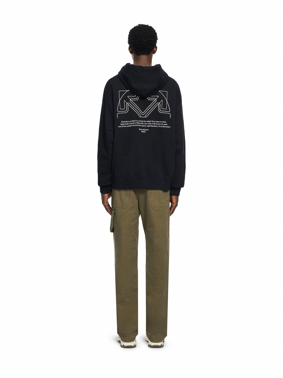 Offline Half Arrow Skate Hoodie